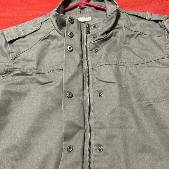 Charlotte Russe + Grey Lightweight Cargo Anorak Jacket Size 2X - Picture 8 of 11